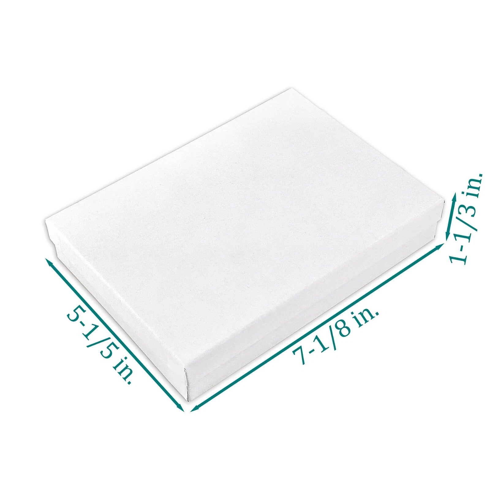 BULK Cardboard Kraft Paper JEWELRY GIFT BOXES Cotton Filled WHITE - for Shipping | eBay