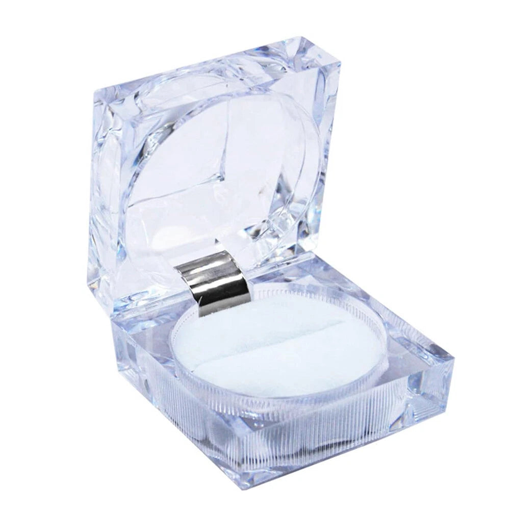 12 PC Clear Crystal Ring Gift Boxes Earrings Jewelry Storage Box BlACK RED WHITE | eBay