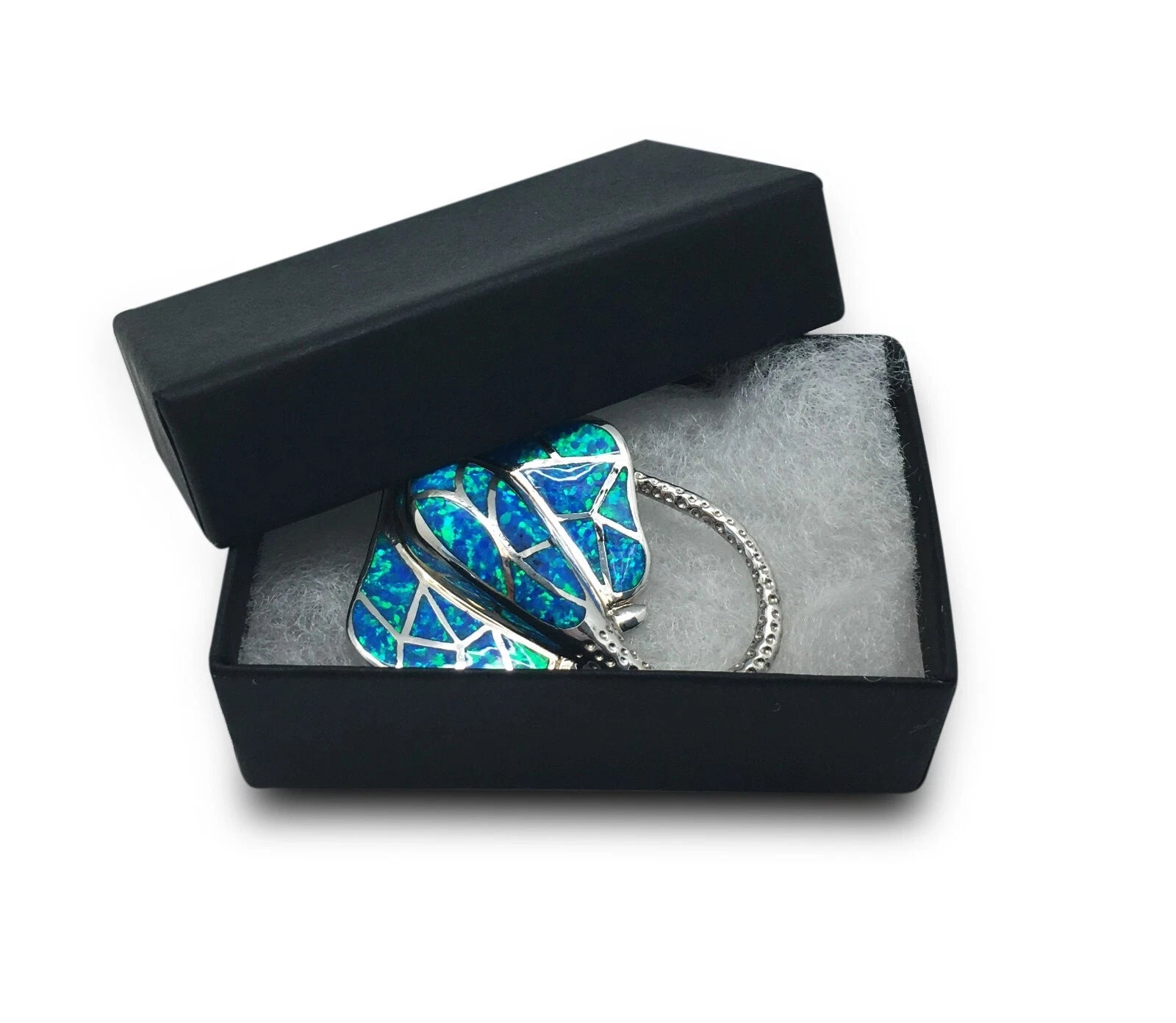 25-Pack Cardboard Paper JEWELRY GIFT BOX Case with Cotton Padding Insert - BLACK | eBay