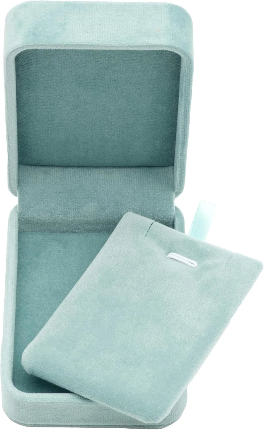 Classic Velvet Jewelry Gift Box Case for Necklace Pendant (Sage Green) | eBay