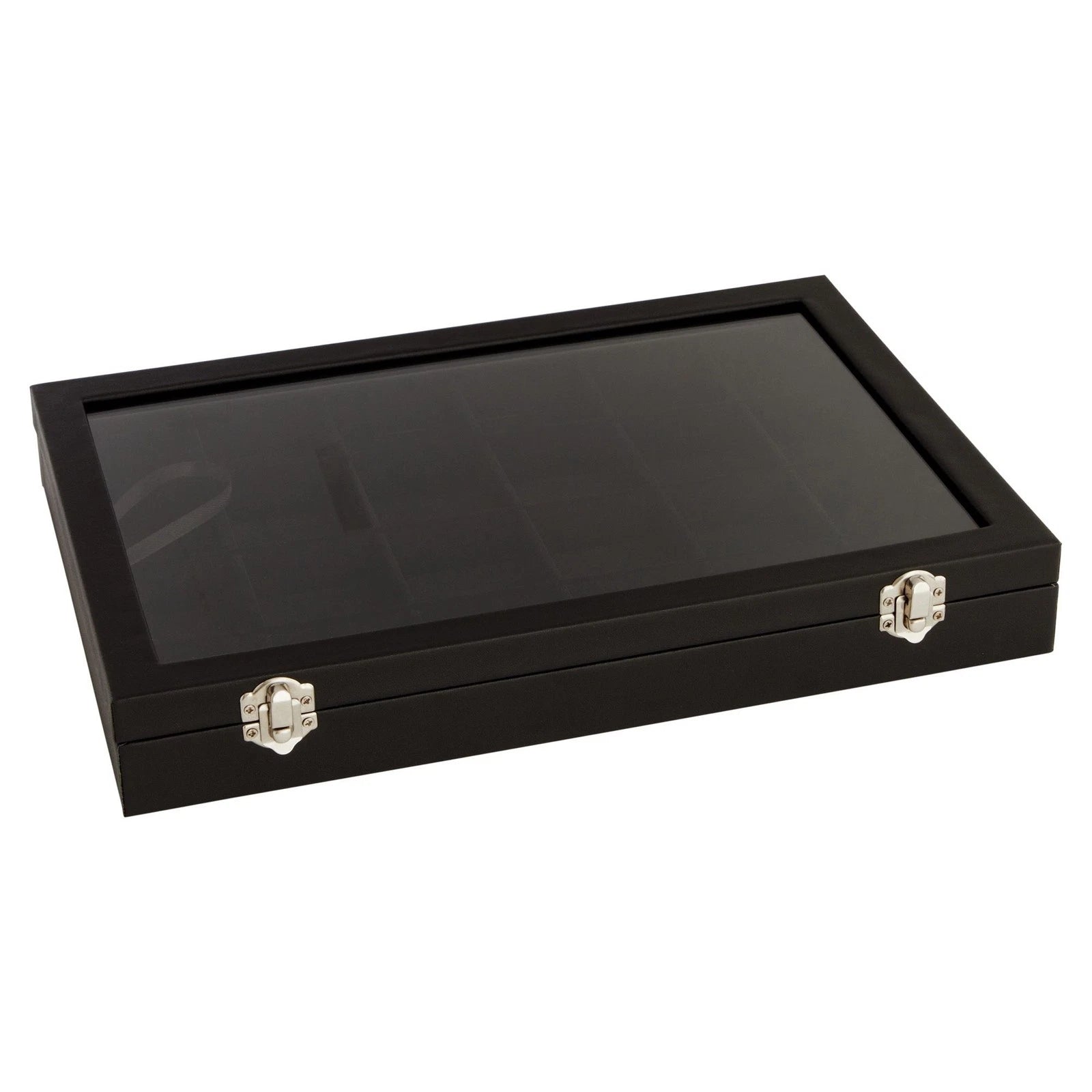 Black Jewelry Display Tray with Velvet Lining for Rings, Stones, 14 x 9.5 x 2 In 713057113202| eBay
