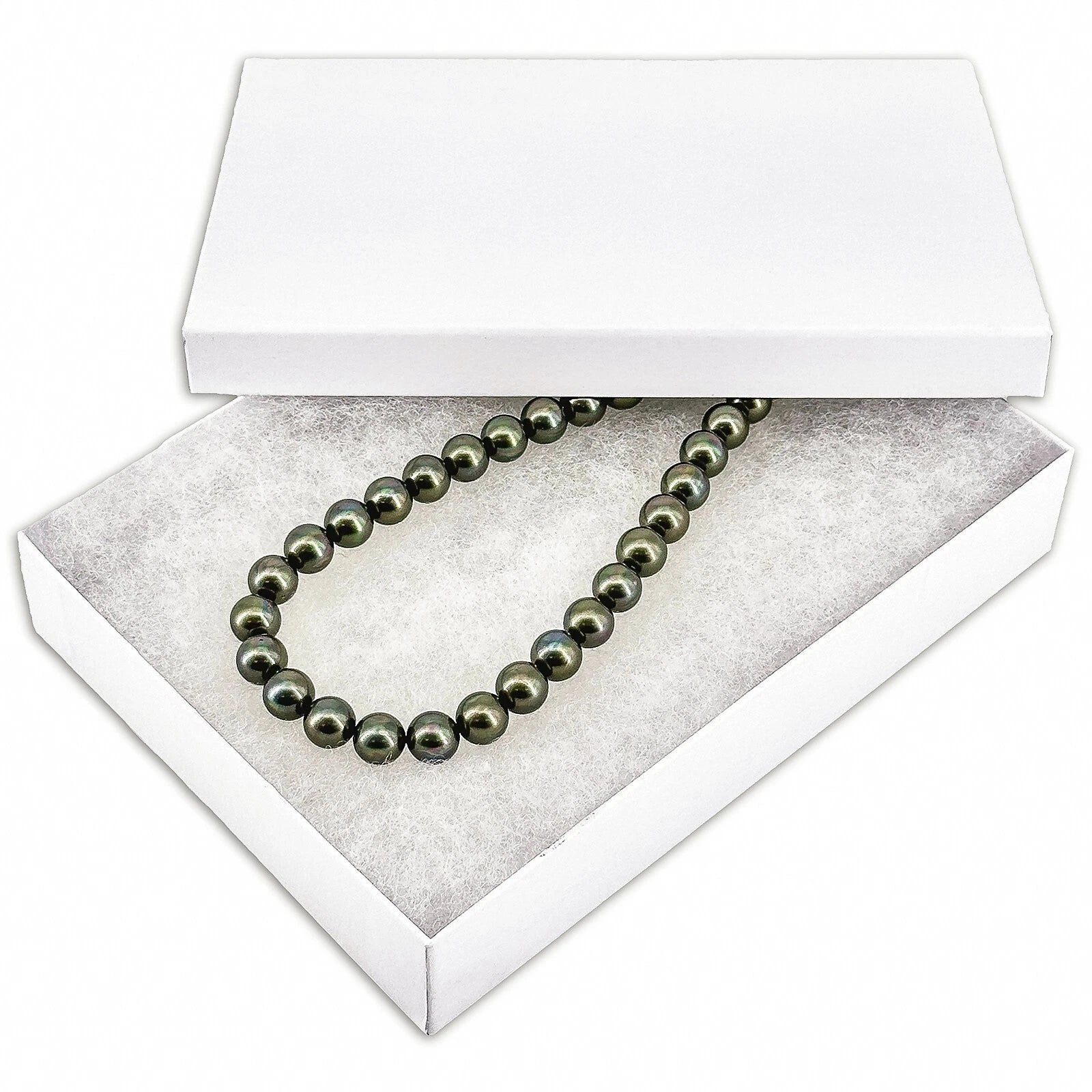 BULK Cardboard Kraft Paper JEWELRY GIFT BOXES Cotton Filled WHITE - for Shipping | eBay