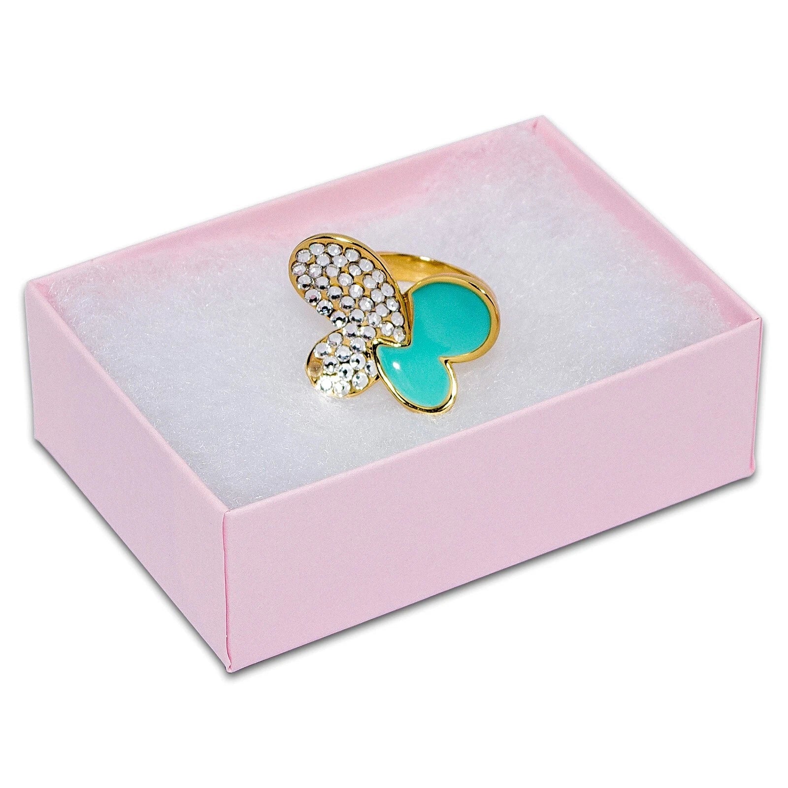 25pc Cardboard Paper JEWELRY GIFT BOX w/ Cotton Padding Insert - Pink - 11 Sizes | eBay