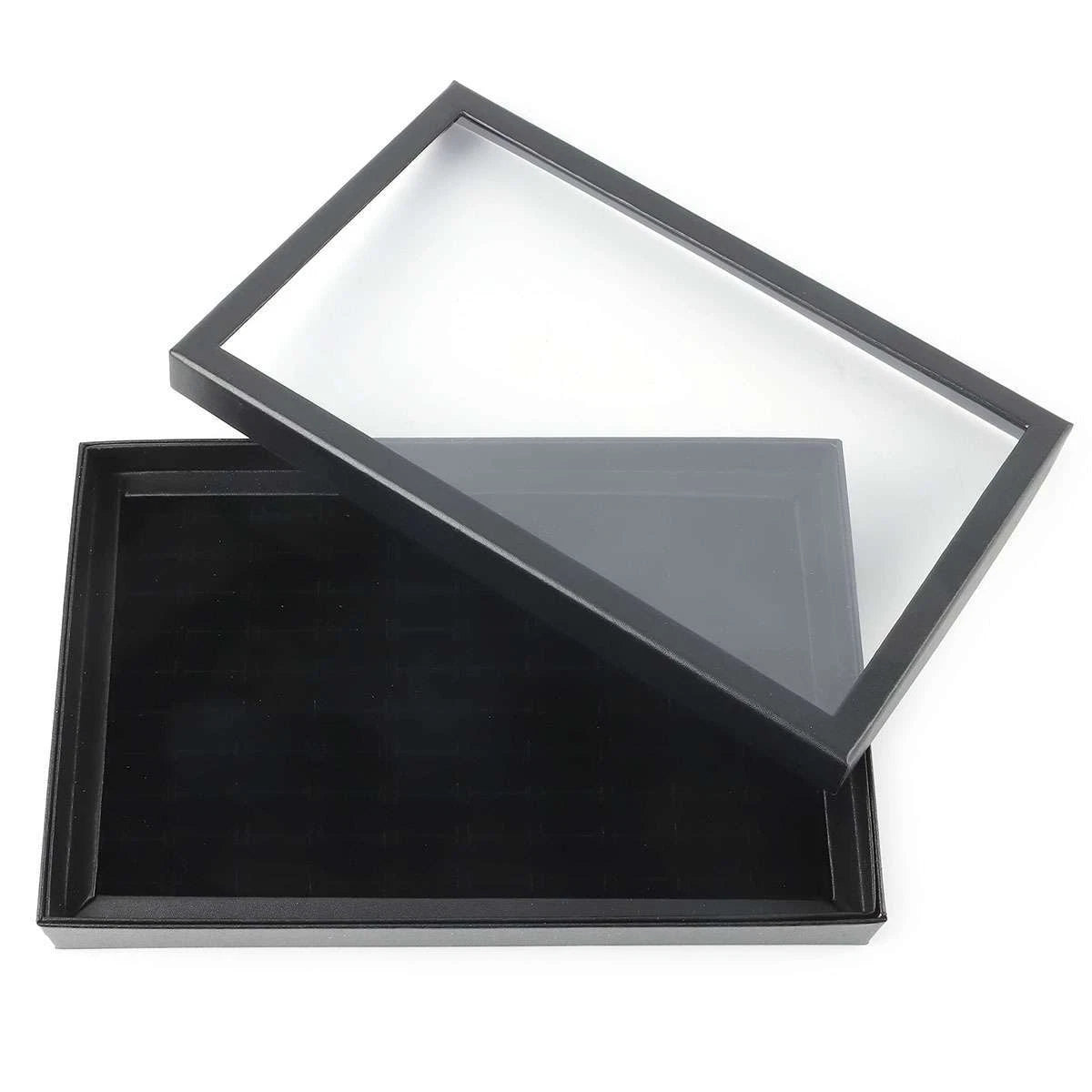 100 Slots Jewelry Ring Display Organizer Case Tray Holder Earring Storage Box | eBay