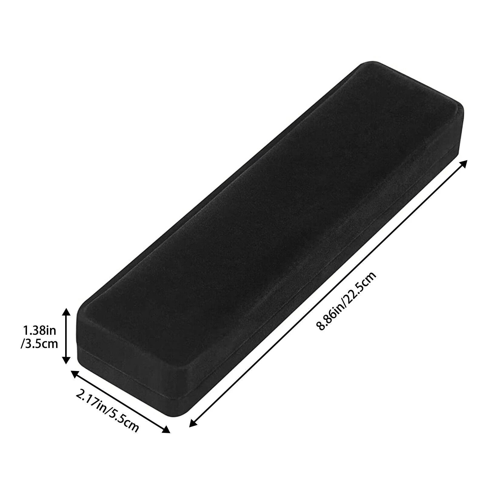 1PC Black Velvet Necklace Chain Gift Box Bracelet Storage Case Jewelry Display | eBay