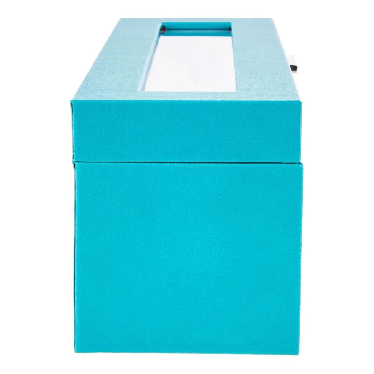 *Prestige 6-Slot Watch / Bracelet Storage Box with Jewelry Drawer - Turquoise | eBay