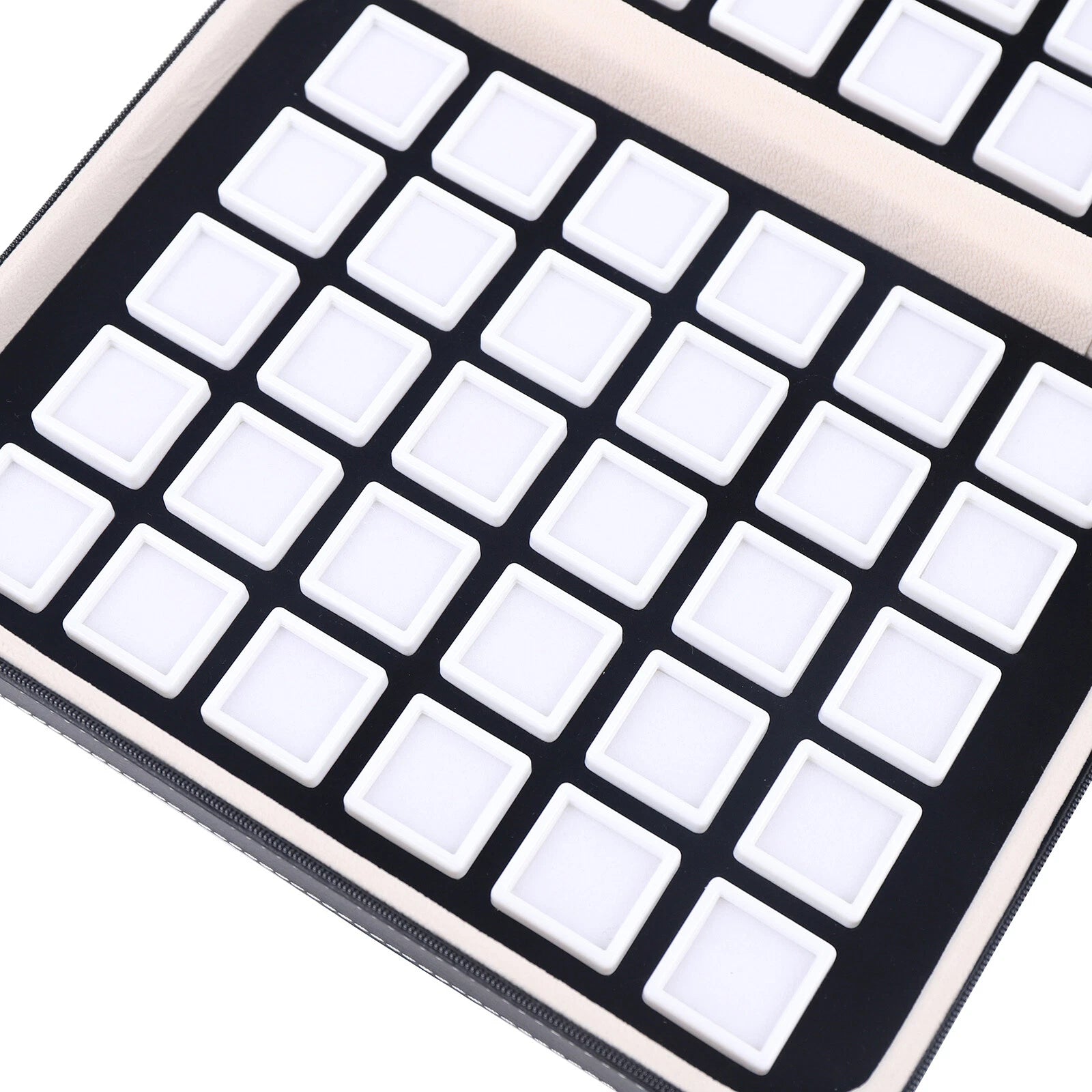 60 Grids Luxury Diamond Gemstone Organizer Display Box Jewelry Storage Case NEW | eBay