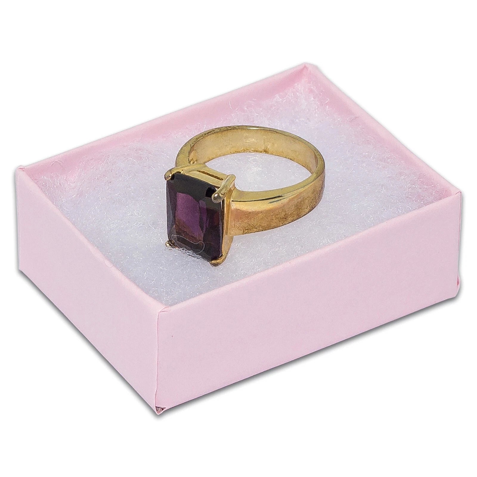 25pc Cardboard Paper JEWELRY GIFT BOX w/ Cotton Padding Insert - Pink - 11 Sizes | eBay