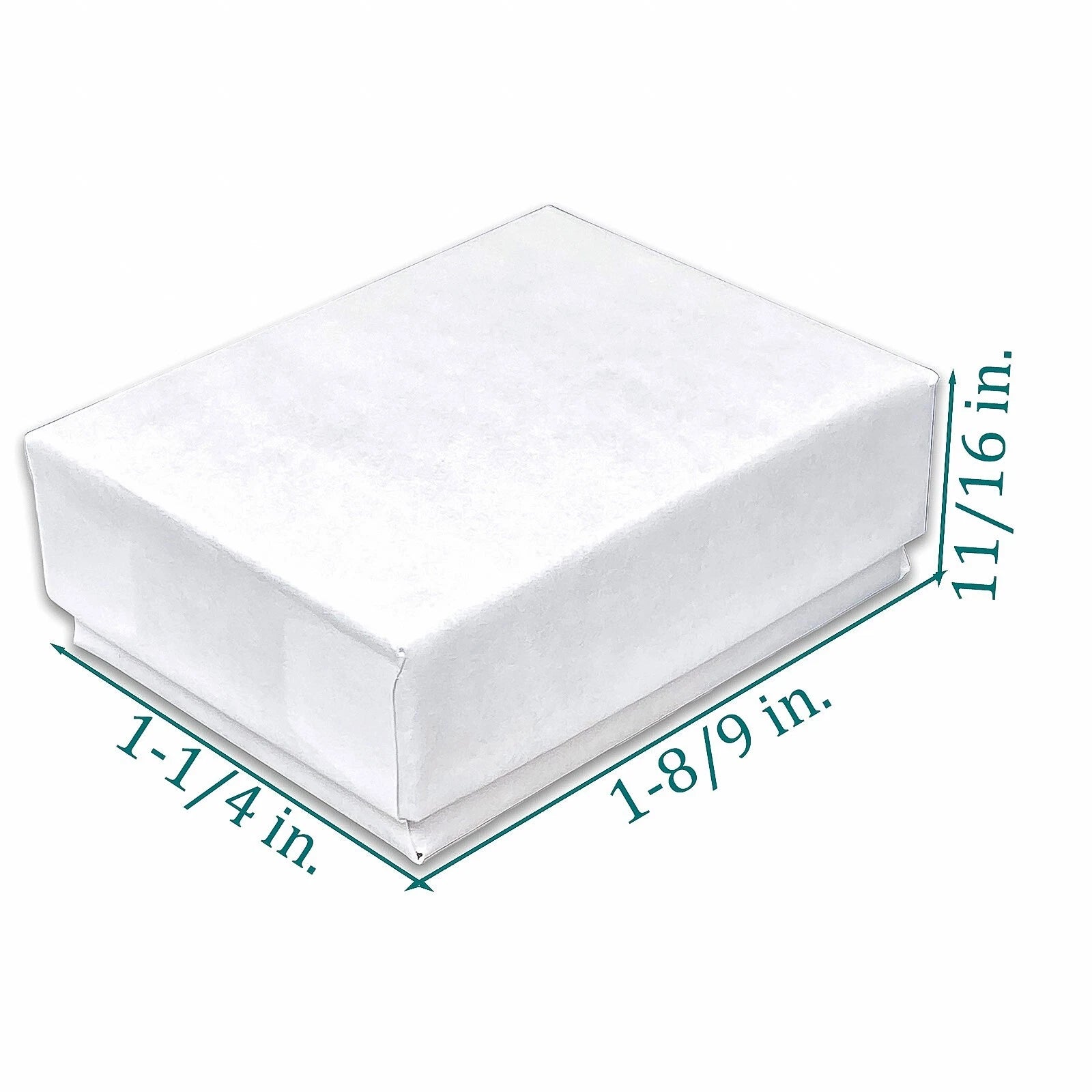 BULK Cardboard Kraft Paper JEWELRY GIFT BOXES Cotton Filled WHITE - for Shipping | eBay