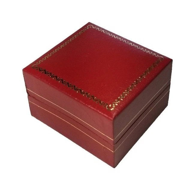 50pcs WHOLESALE Small Leatherette Earring Box Jewelry Display Organizer B01B | eBay