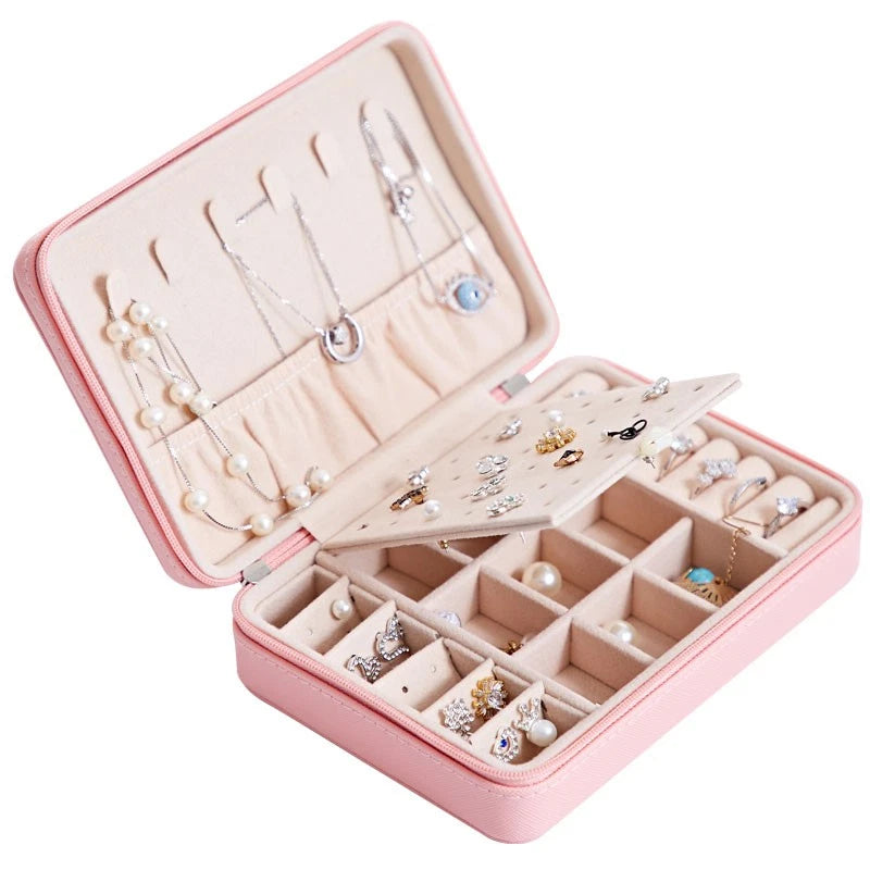 Multifunctional Jewelry Storage Box For Earrings, Earrings, Rings | eBay