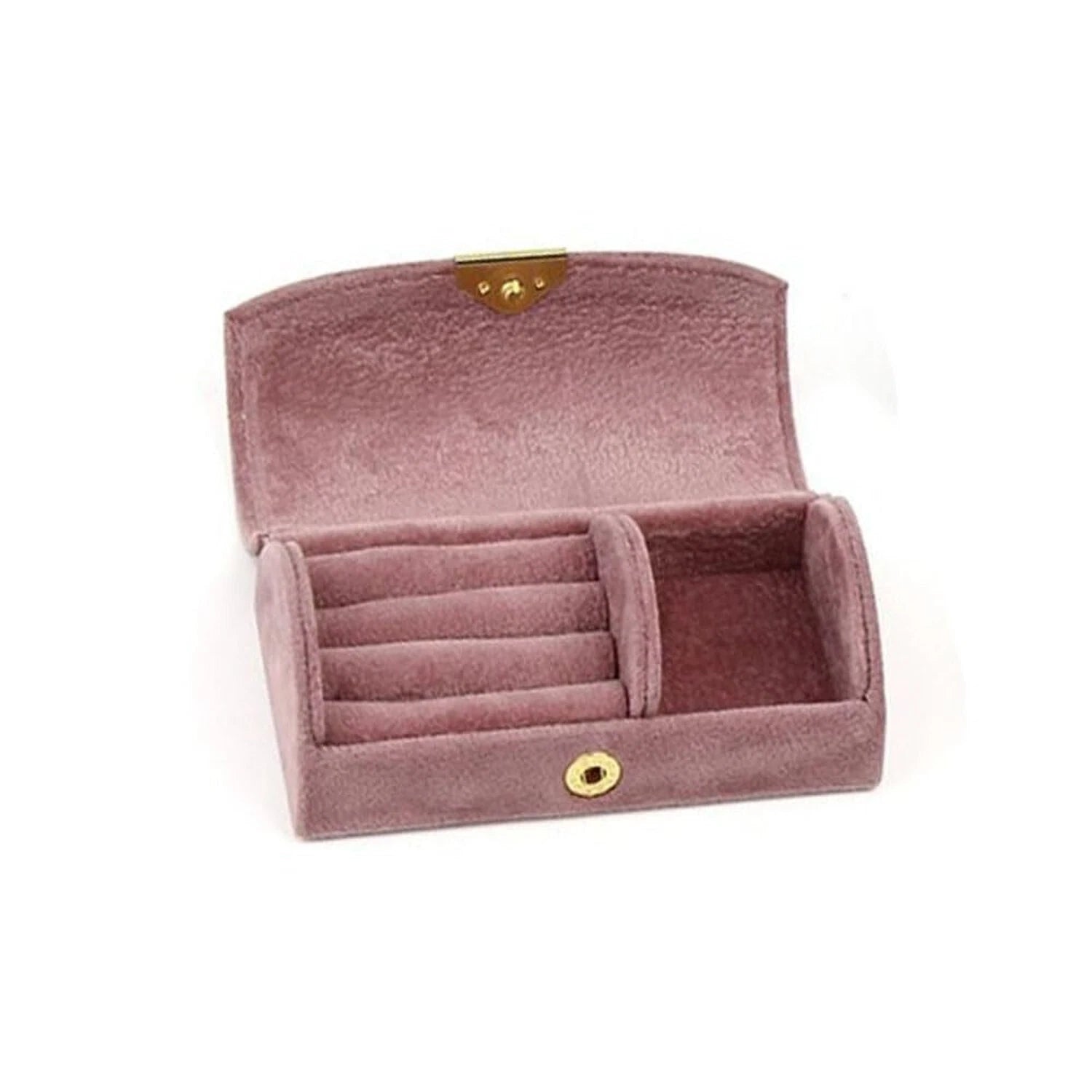 Pokinge 1Pcs Velvet Jewelry Storage Box Elegant Jewelry Display Case Simple S... | eBay