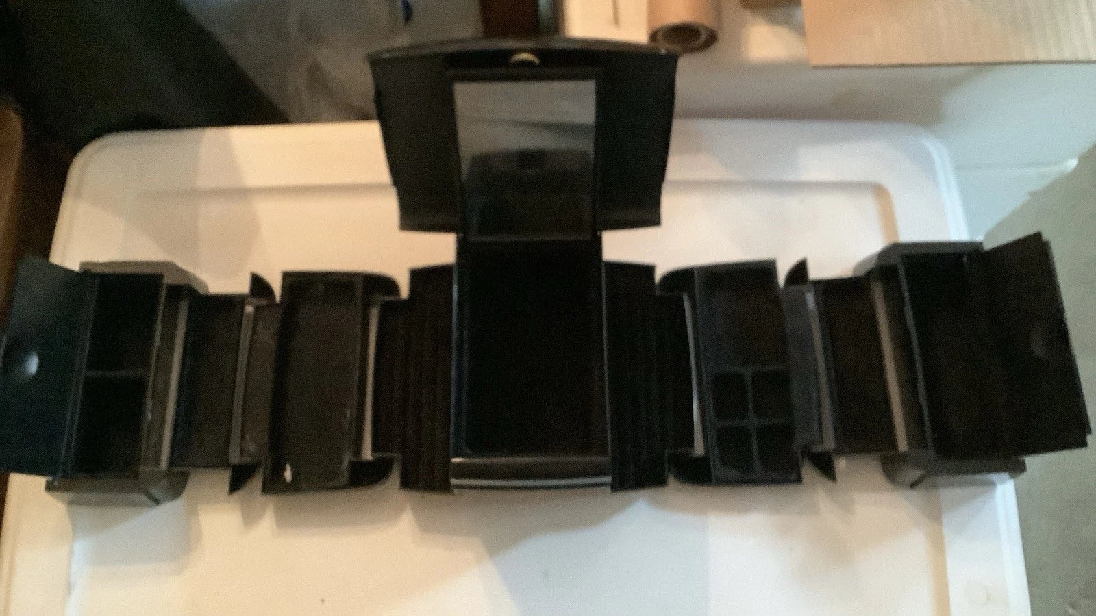 Vintage Foldable Storage Box In Black | eBay
