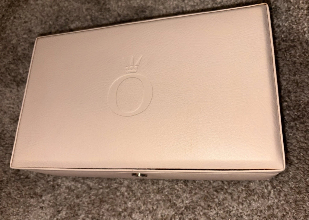 Pandora Limited Edition Genuine Leather Jewelry Box Blush Cream Pink 7 x 5 | eBay
