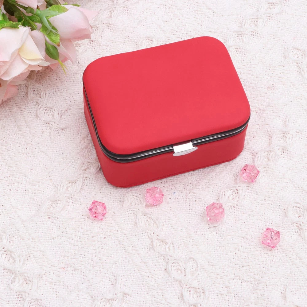 Jewelry Storage Box Fashion Jewerly Organizer Miss Containers Case | eBay