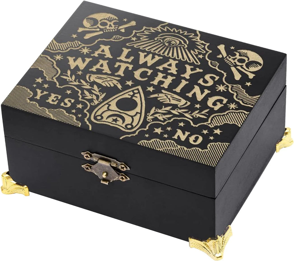 Zorfeter 24 Pcs Antique Brass Box Legs, Wood Case Jewelry Chest Storage Box Feet | eBay