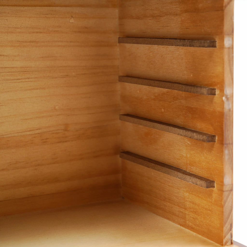 Wooden Jewelry Rings Organizer Jewelry Box Wood for Wowen 6 Layers Large Box | eBay