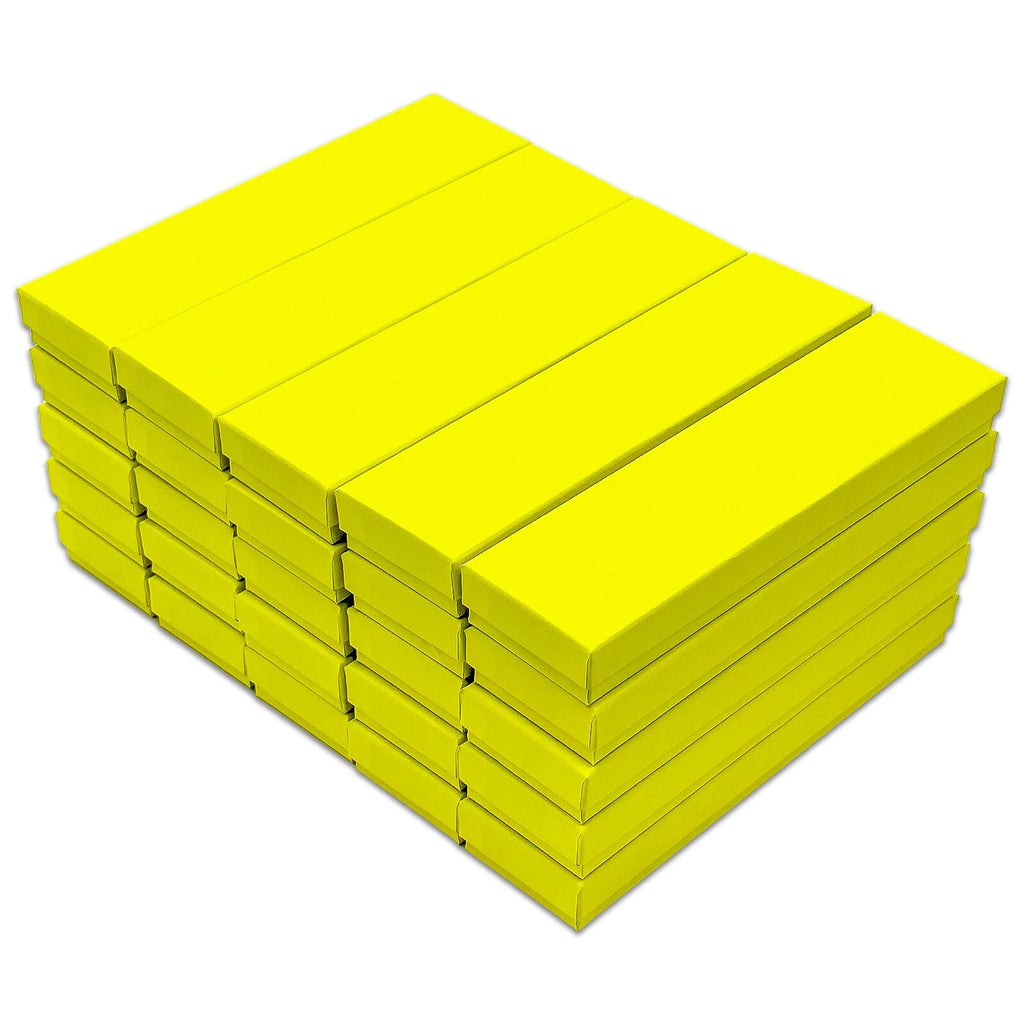 BULK 8x2x1 Cardboard #82 JEWELRY GIFT BOXES Cotton Fill Kraft Necklace Shipping | eBay