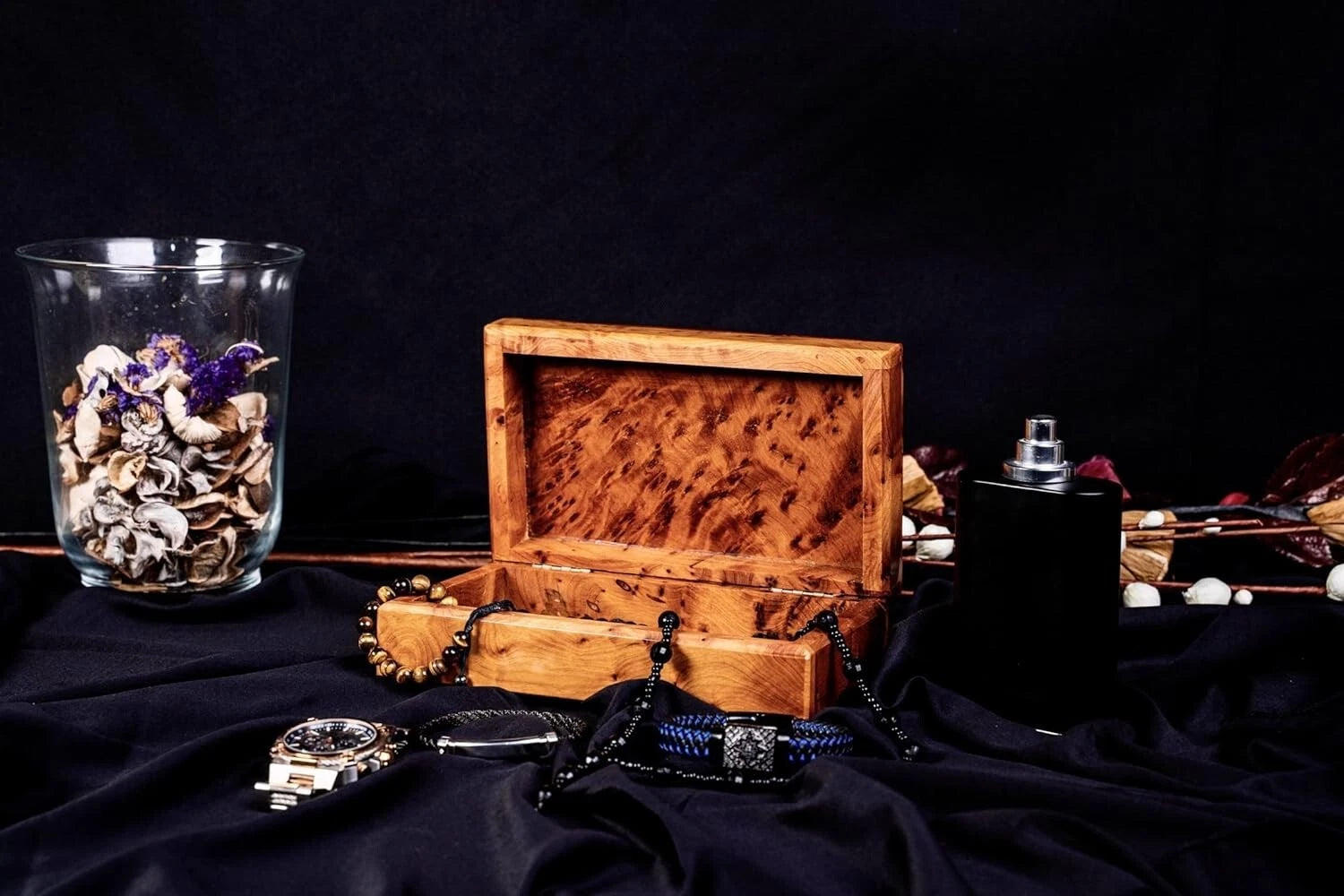 Hand Carved Wooden Multipurpose Keepsake Jewelry Decorative Art Box Storage O... | eBay