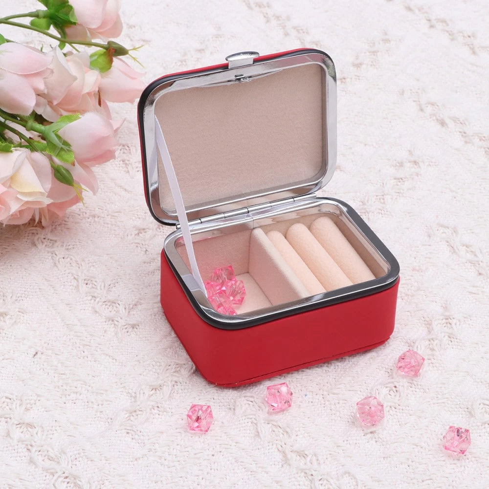 Jewelry Storage Box Fashion Jewerly Organizer Miss Containers Case | eBay