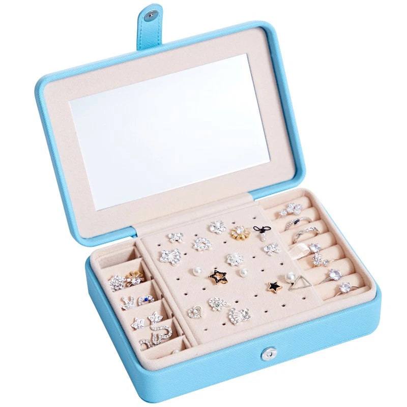 Multifunctional Jewelry Storage Box For Earrings, Earrings, Rings | eBay