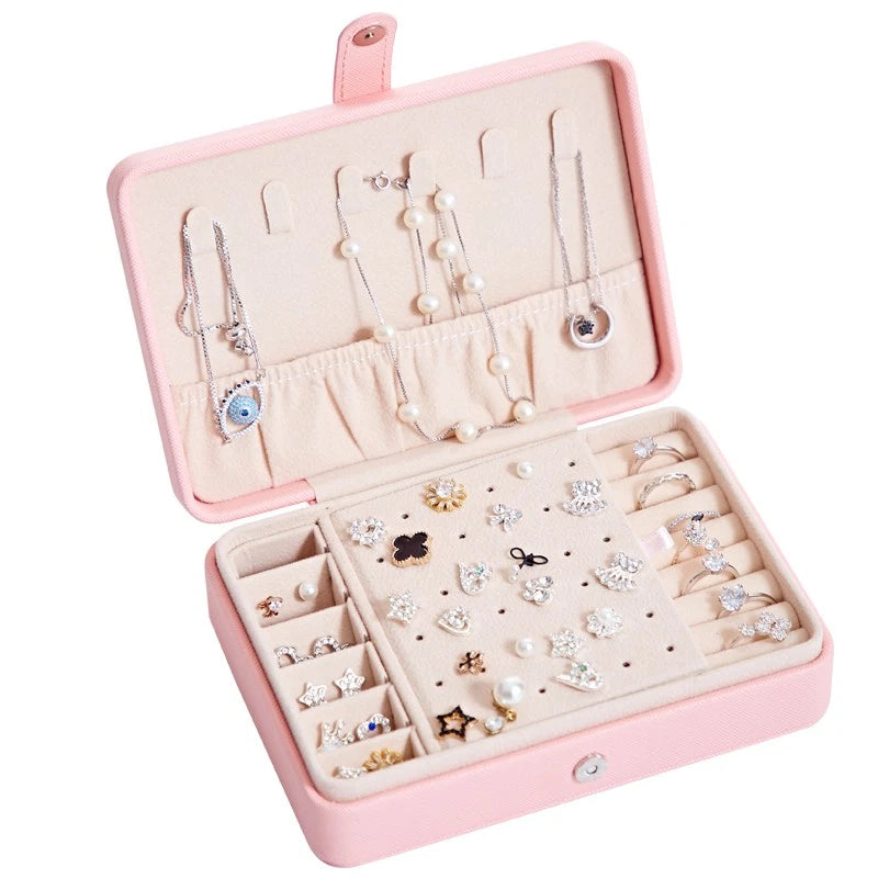 Multifunctional Jewelry Storage Box For Earrings, Earrings, Rings | eBay