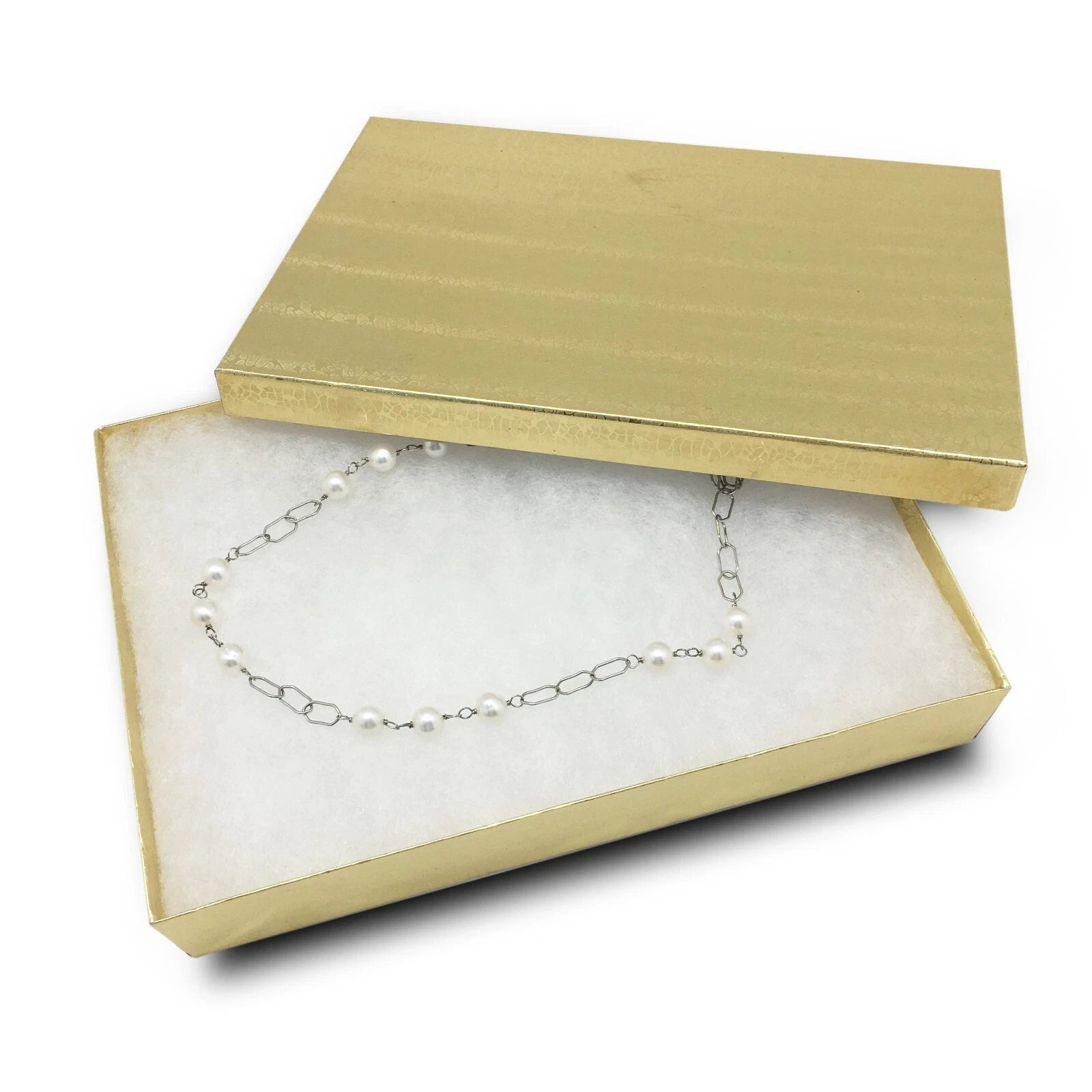 BULK Cardboard Kraft Paper JEWELRY GIFT BOXES Cotton Filled GOLD - for Shipping | eBay