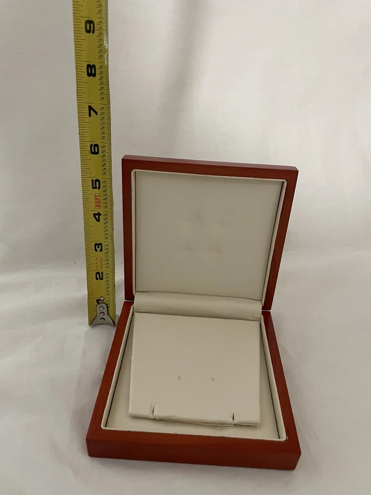 Unbranded Cherry Wood Jewelry Storage Box EMPTY- e000 | eBay