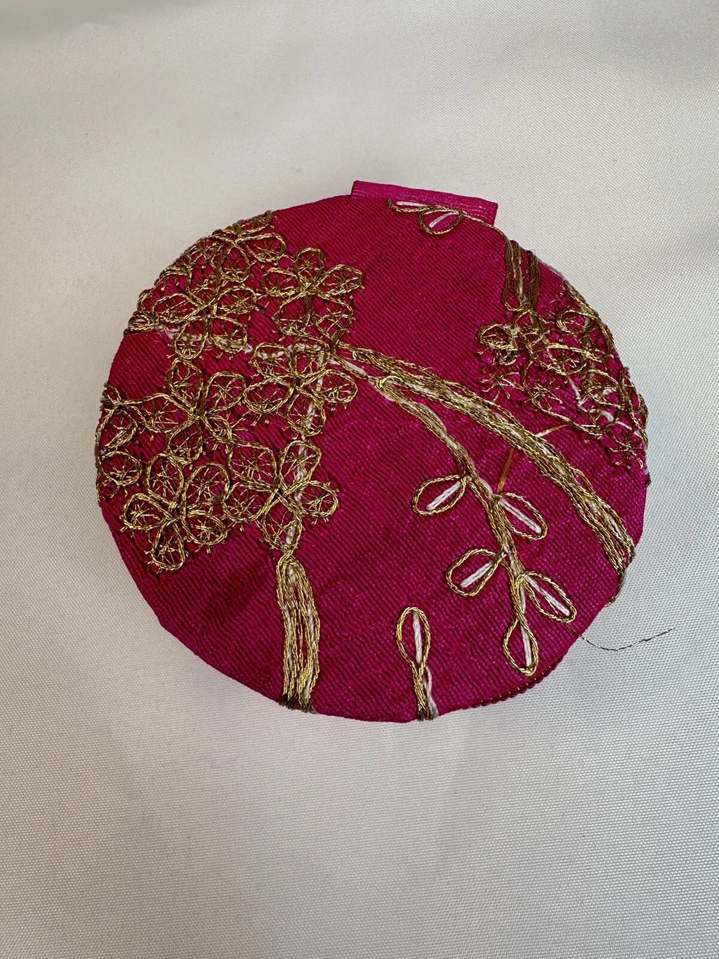 Jewelry Box Silk Gold Embroidery Bangle Wedding Favor Gift Jewelry Storage PINK | eBay