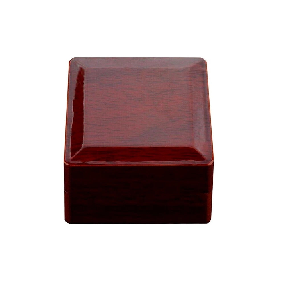 Single Hole Ring Display Box Wooden Collection Case Storage Holder Gifts 2PACK | eBay