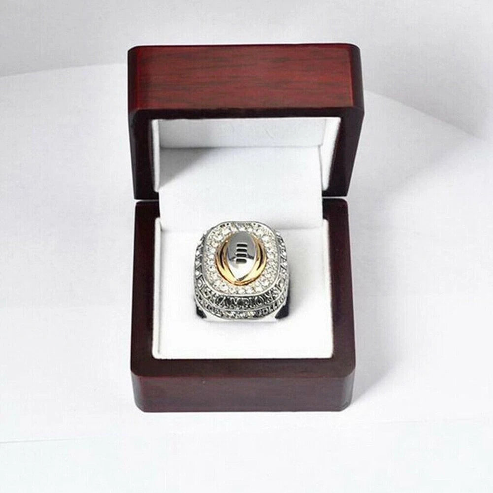 Single Hole Ring Display Box Wooden Collection Case Storage Holder Gifts 2PACK | eBay