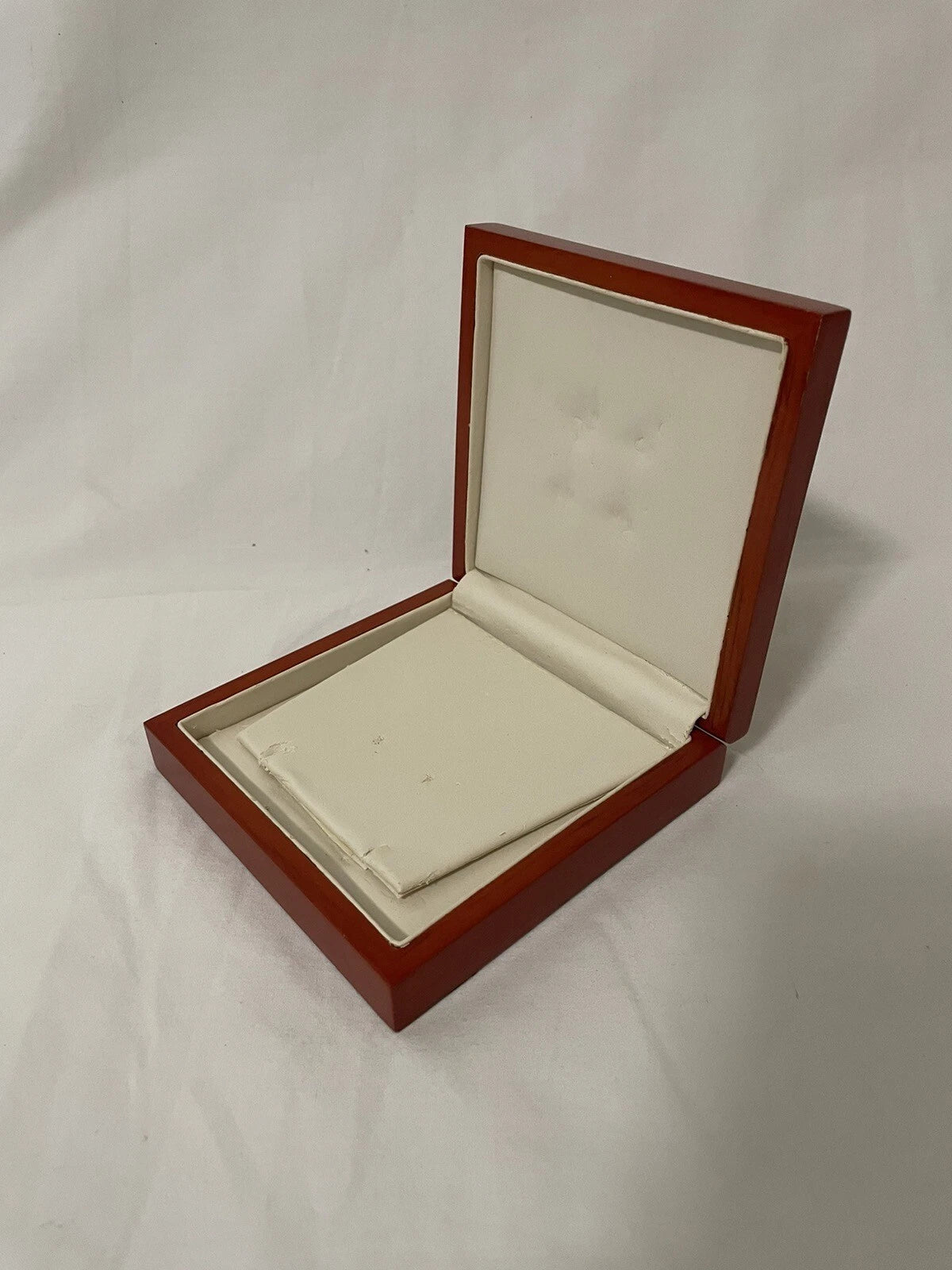 Unbranded Cherry Wood Jewelry Storage Box EMPTY- e000 | eBay