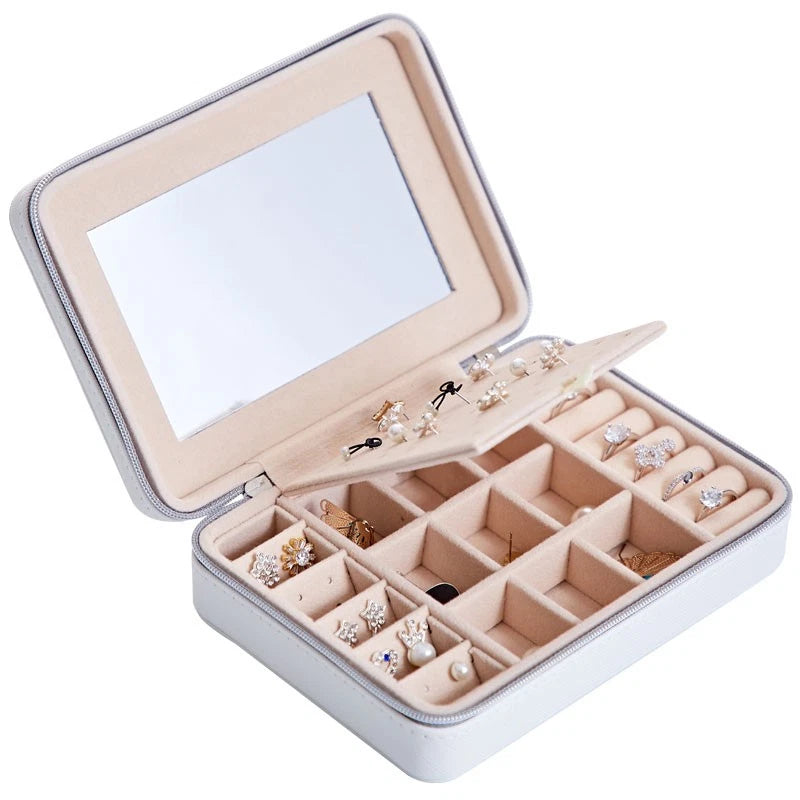 Multifunctional Jewelry Storage Box For Earrings, Earrings, Rings | eBay